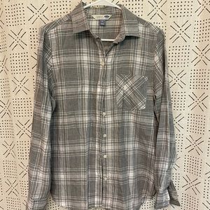 Old Navy, classic flannel shirt.